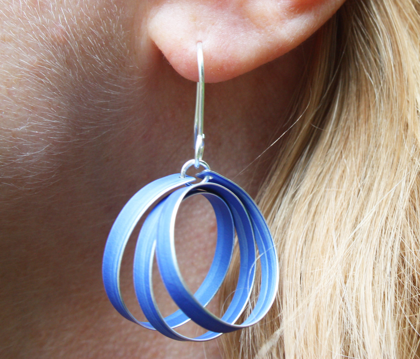 LP7 Triple Spiral Drop Earrings