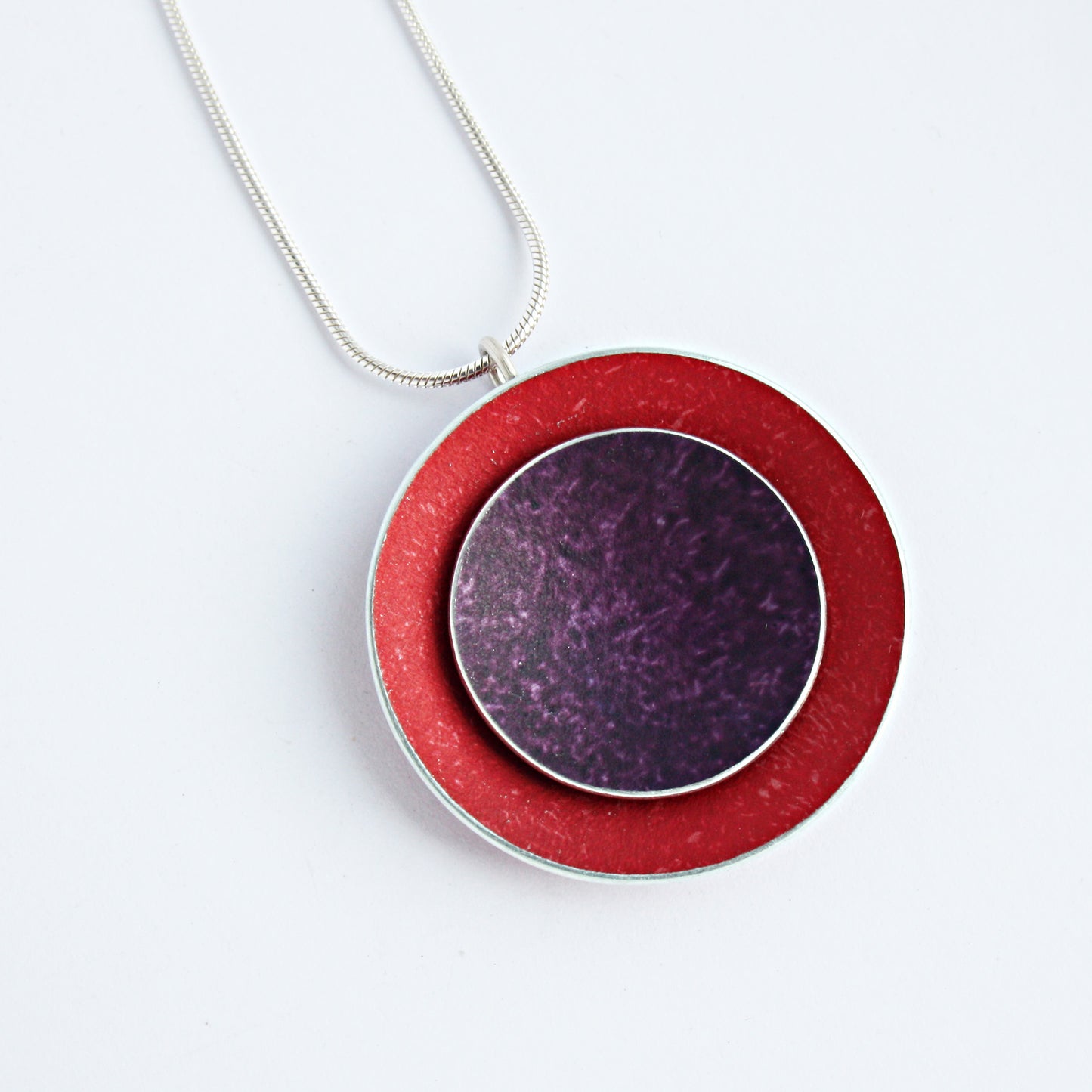 CD26 Medium Double Concave Disc Pendant