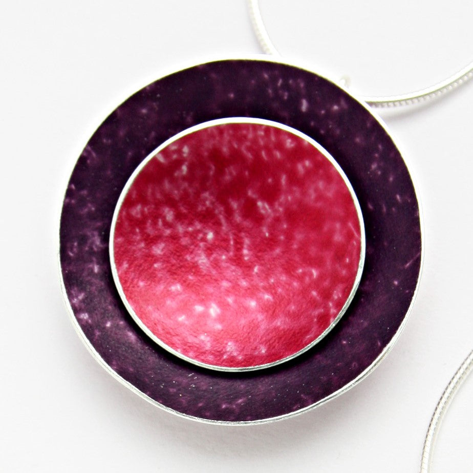 CD26 Medium Double Concave Disc Pendant