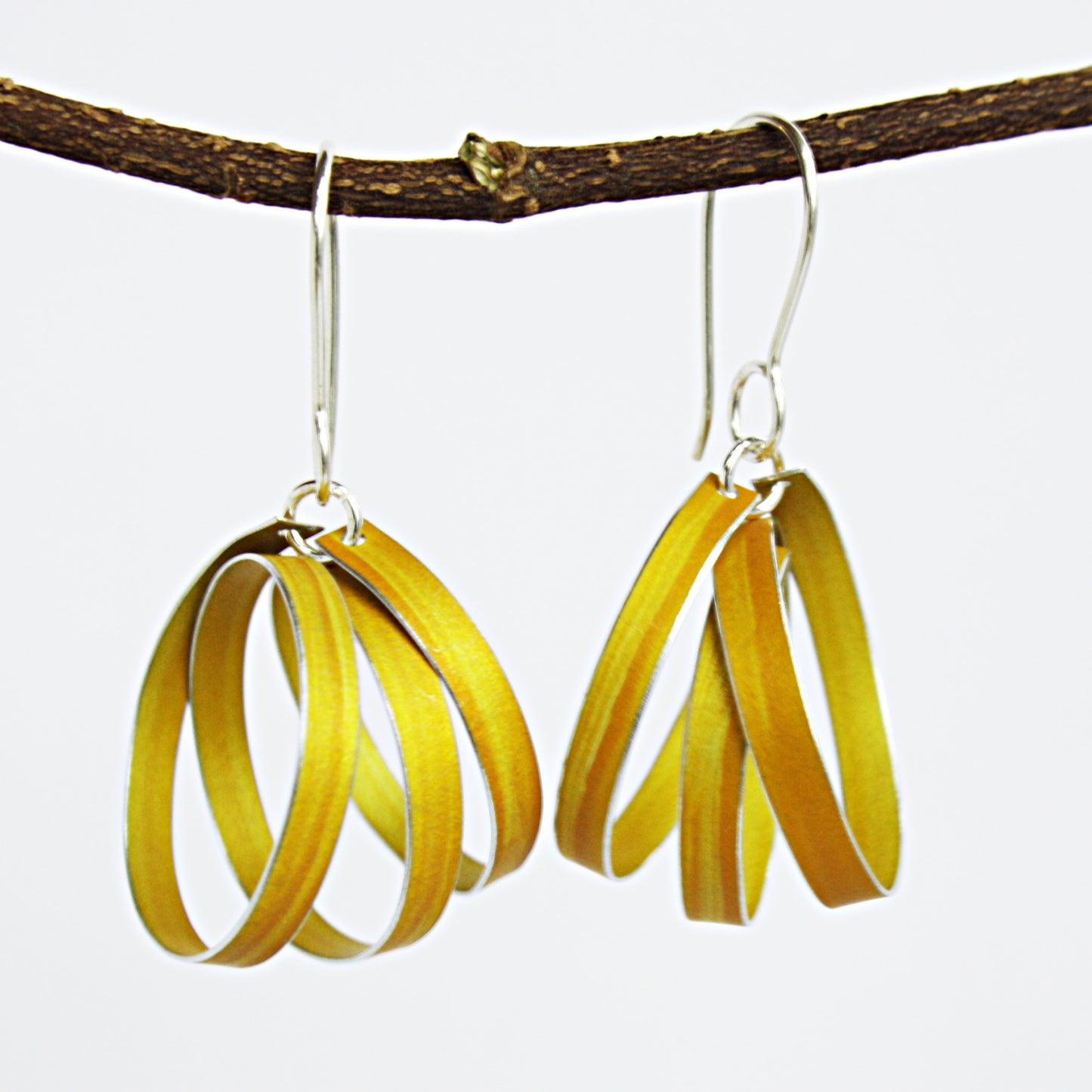 LP7 Triple Spiral Drop Earrings