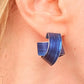 LP24 Wide coil stud earrings