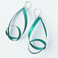SL30 Large jade ribbon drop earrings