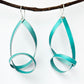SL30 Large jade ribbon drop earrings