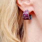 SL11 Little Berry Alyssa hoop stud earrings